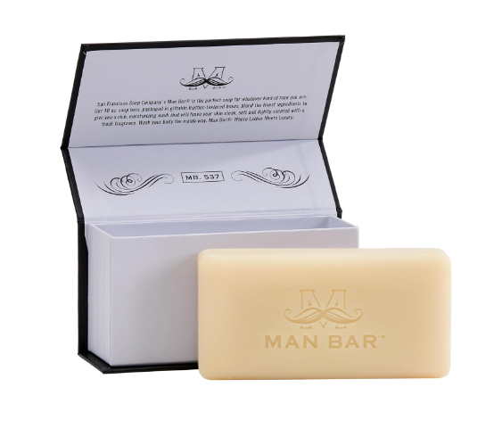 Citrus Bar Soap for Men - Sage & Citrus Exfoliating Body Bar