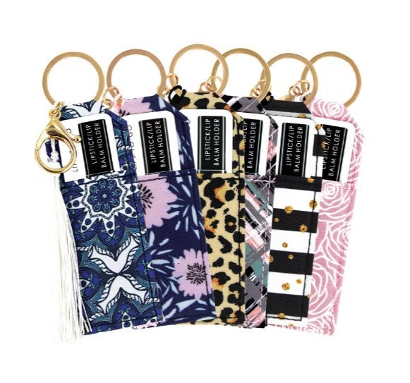 Lip Balm Holder Keychain